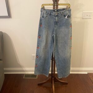 Blue Jeans with Red Cherry NYC